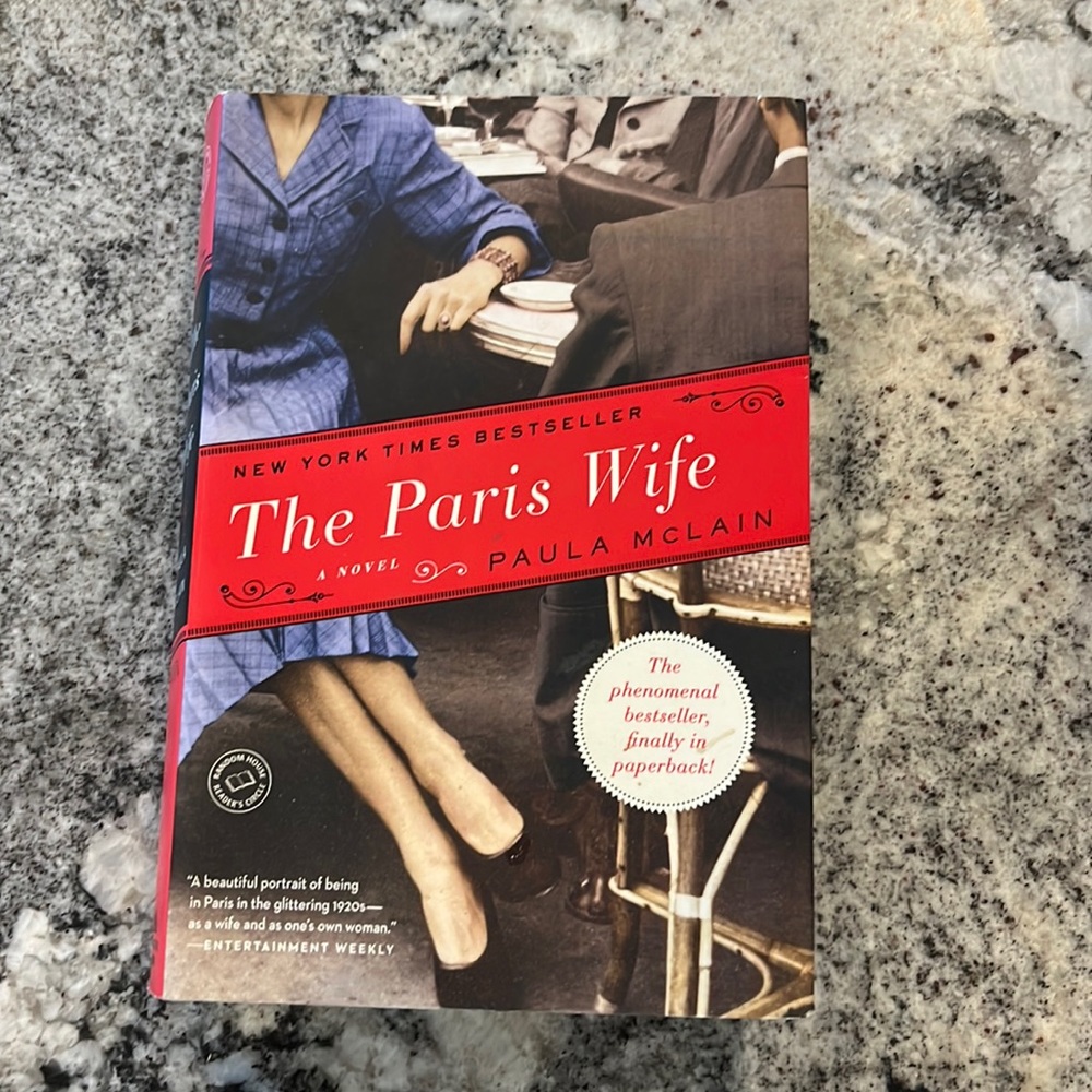 The Paris Wife by Paula McLain New York Times bestseller